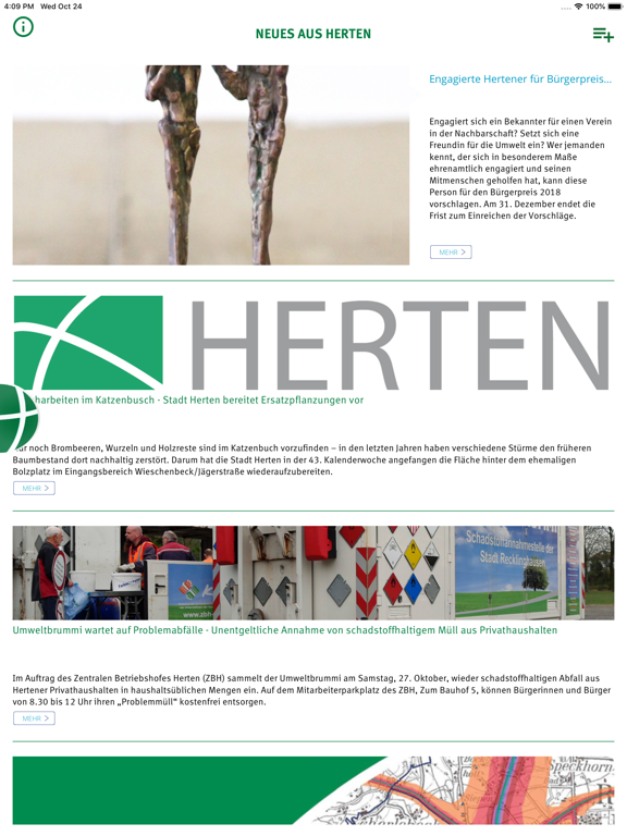 Screenshot #5 pour CityApp Herten