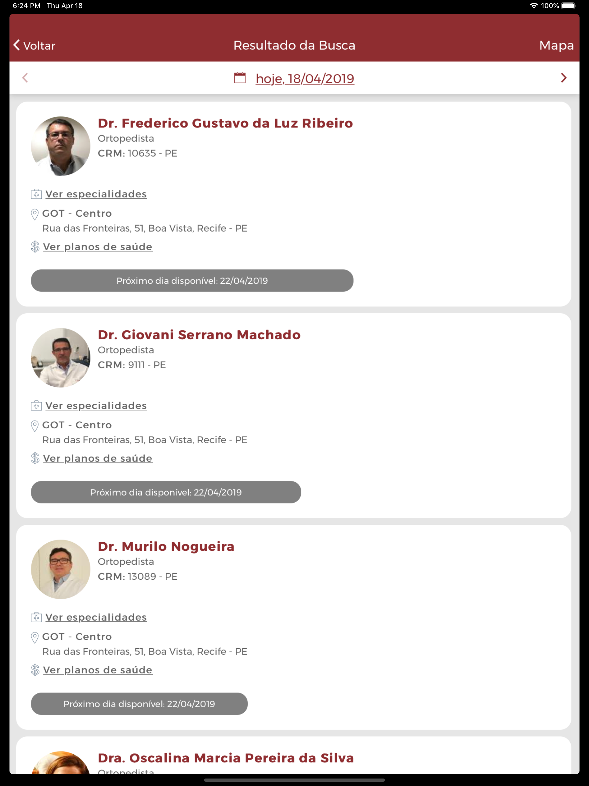 GOT Consultas screenshot 8
