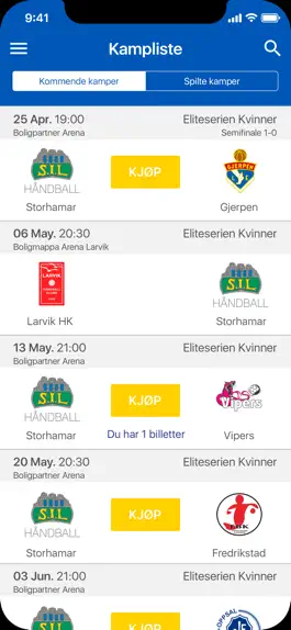Game screenshot Storhamar Håndball apk
