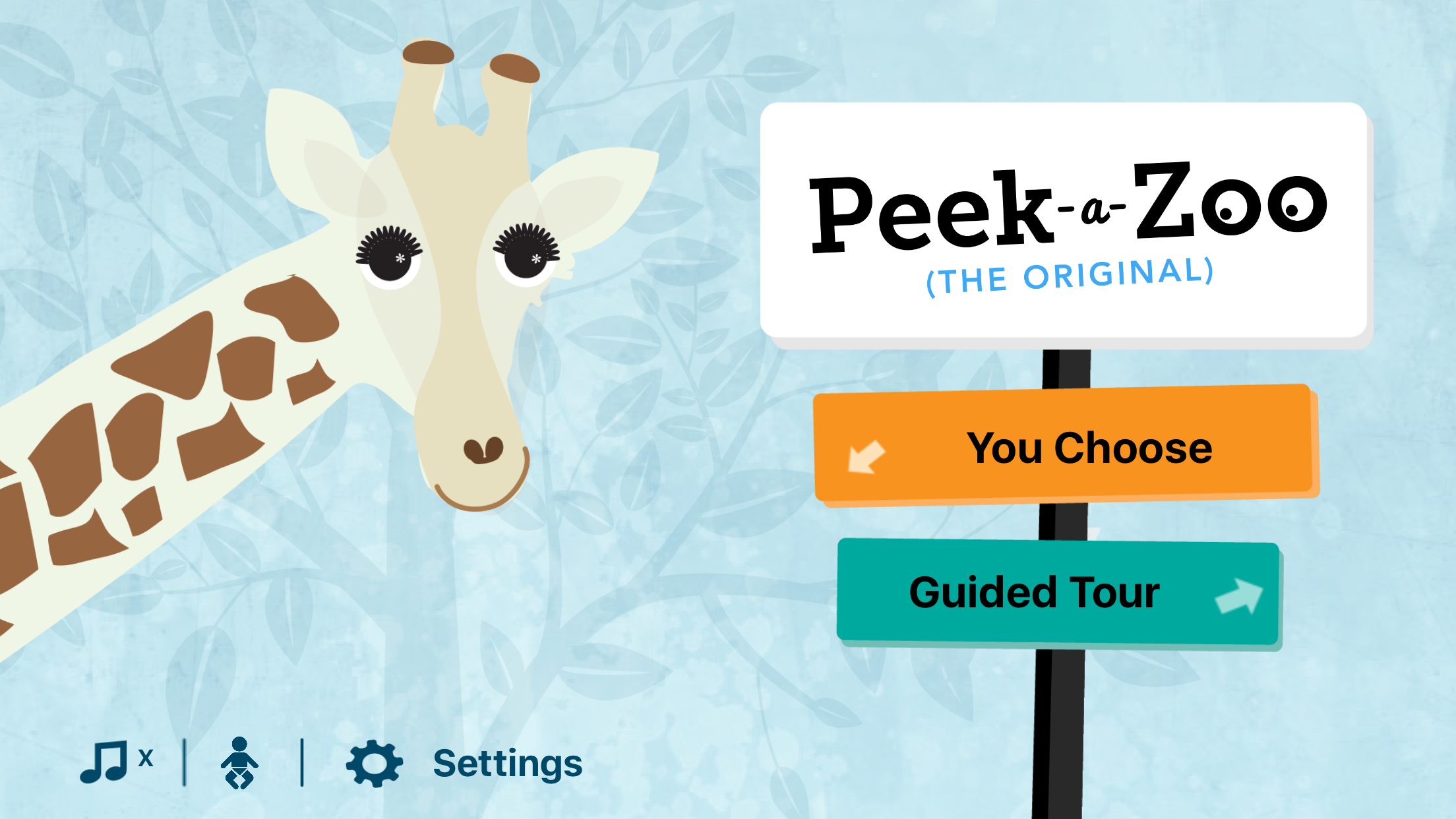 Peek-a-Zoo: Peekaboo Zoo Games