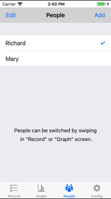 Body Temperature Recorder screenshot