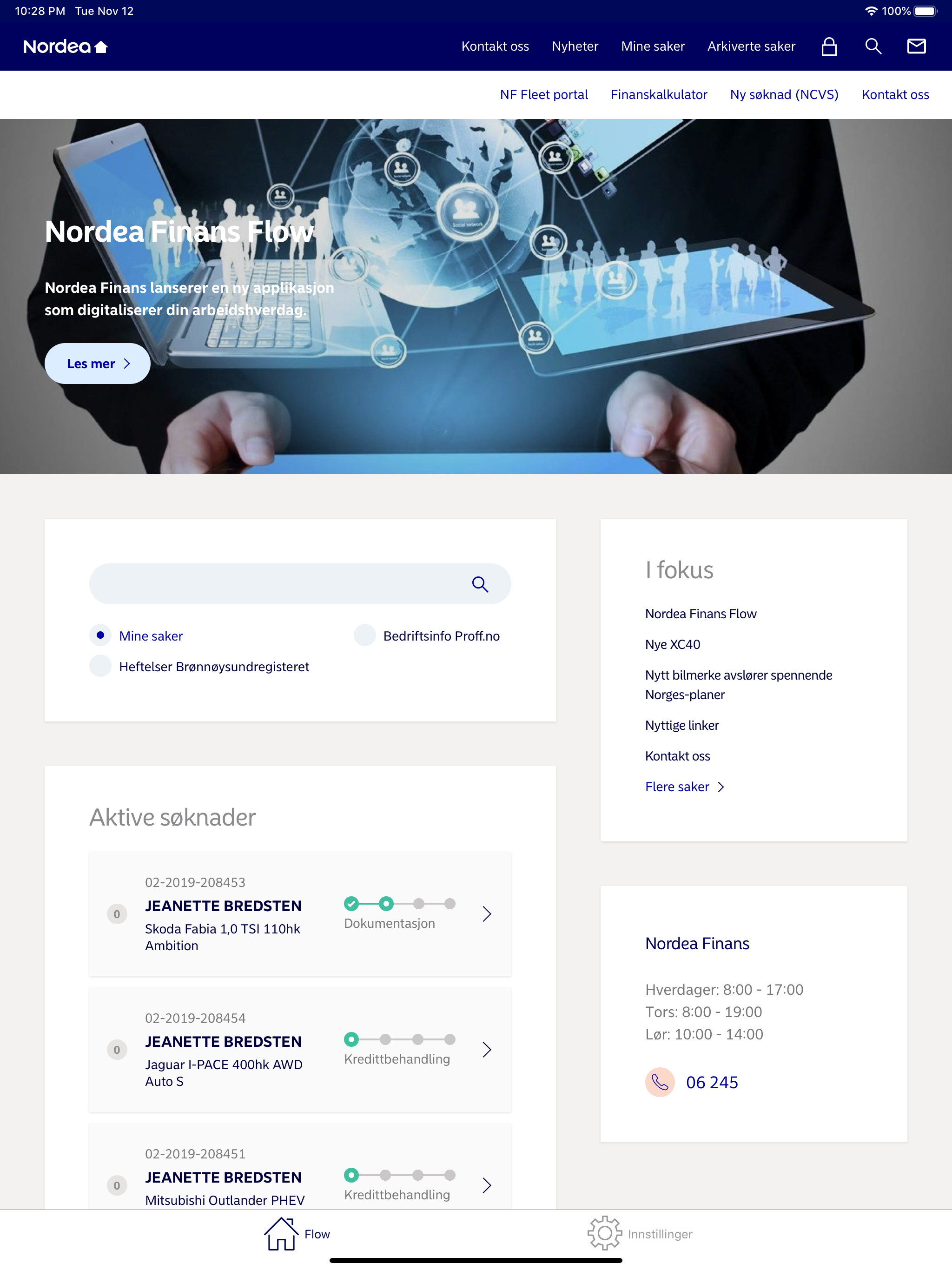 Nordea Finans Flow