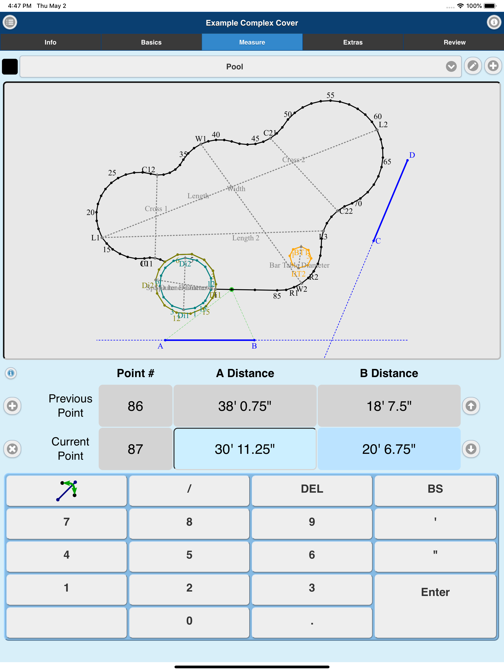 Imperial Measuring App