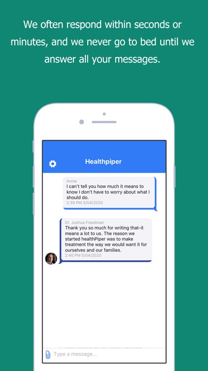 Healthpiper: Psychiatrist Chat screenshot-7