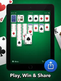 Solitaire ۬ iPad image 3