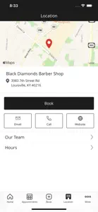 Black Diamonds Barbershop screenshot #3 for iPhone