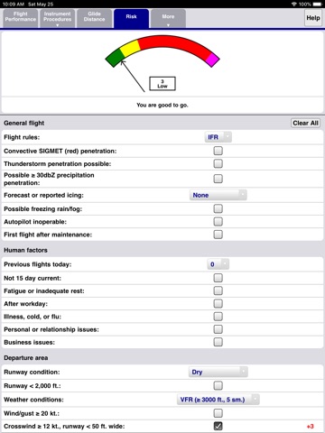 Bonanza Performance iPad screenshot
