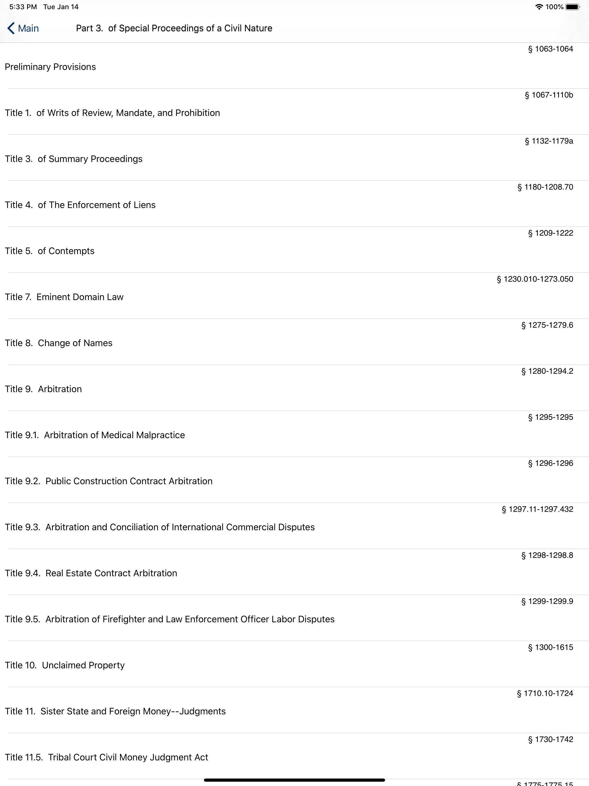 CA Civil Procedure Code 2026 screenshot 10