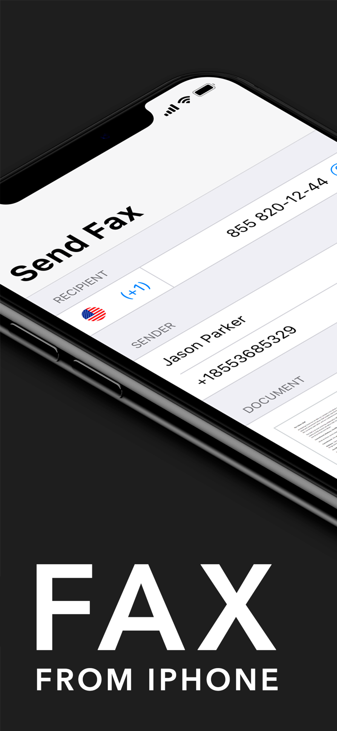 FAX from iPhone - Send Fax App