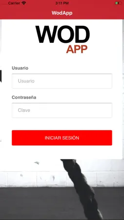 WodApp screenshot 1