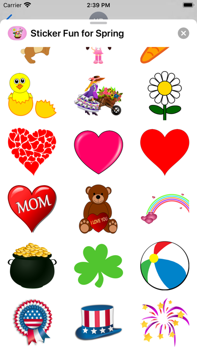 Sticker Fun for Spring Screenshot