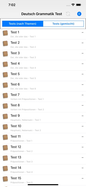 Deutsch Grammatik Test PRO(圖1)-速報App
