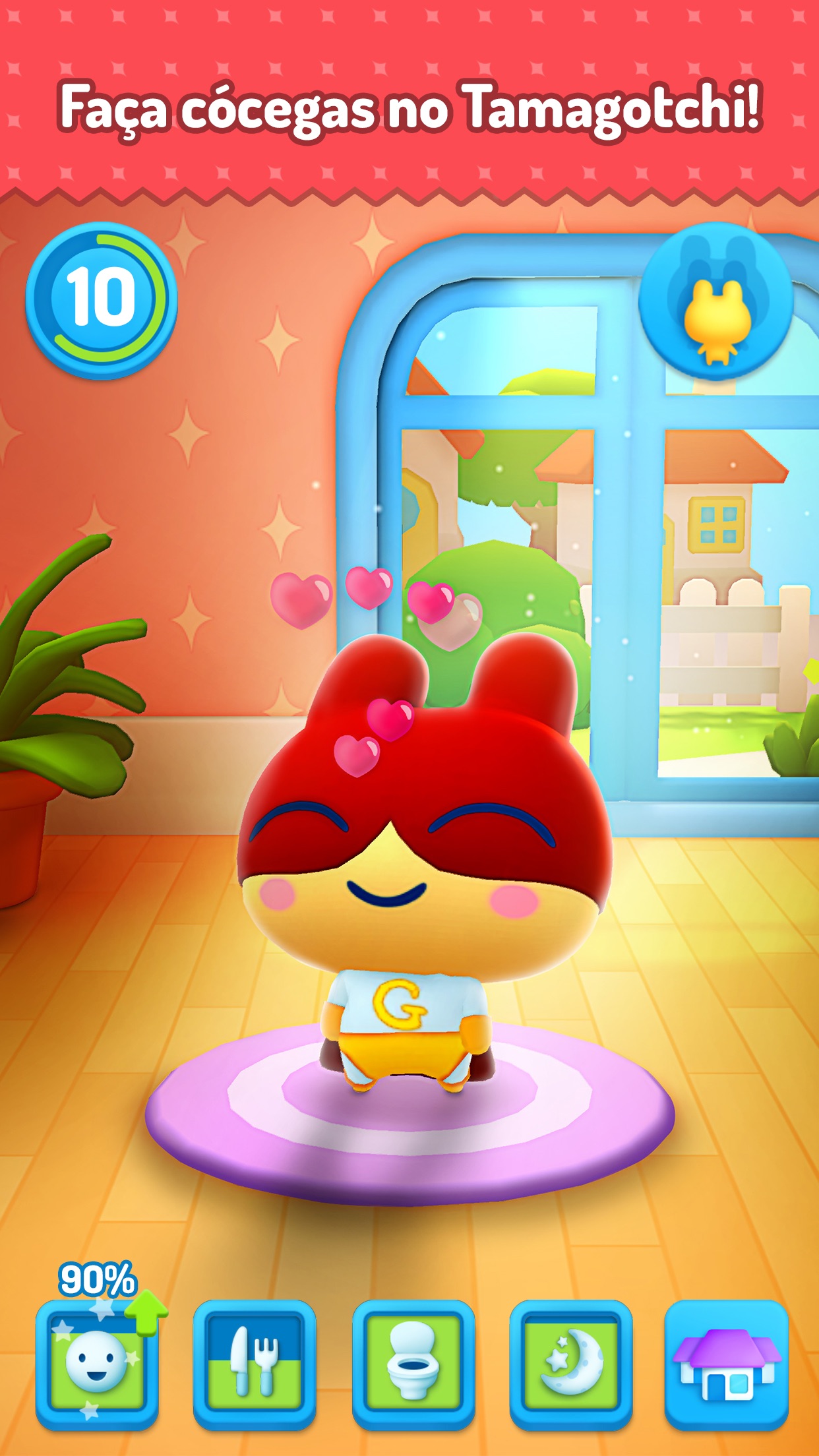 Screenshot do app My Tamagotchi Forever