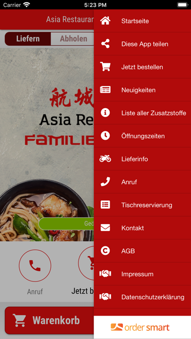Asia Restaurant Familienglück screenshot 3