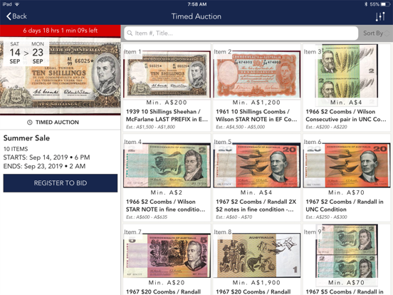 Screenshot #5 pour Eureka Auctions