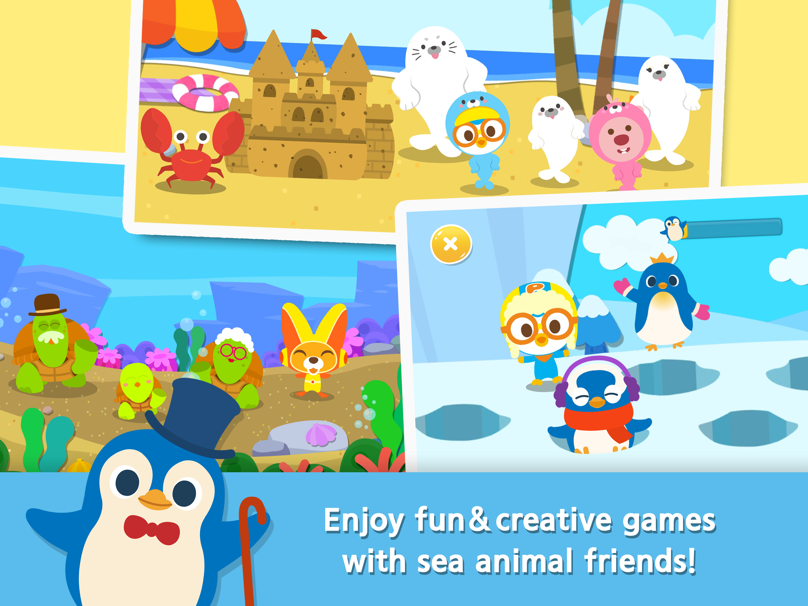Pororo & Sea Animals