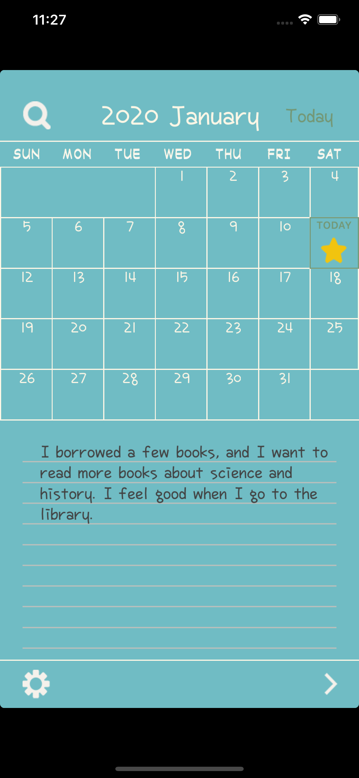English Diary -英語日記 screenshot 3