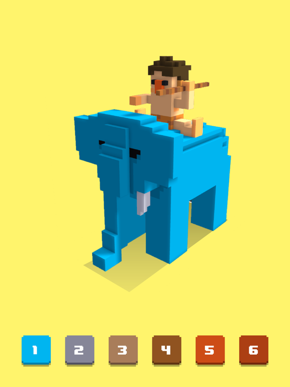 Pixel Art - Color by Number iPad screenshot