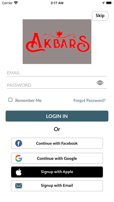 App screenshot