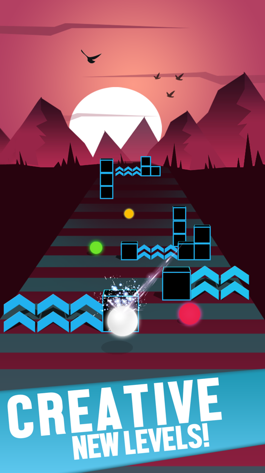 #6. Ball Race on Color Road (iOS) 由: Muhammad Taqweem Sultan