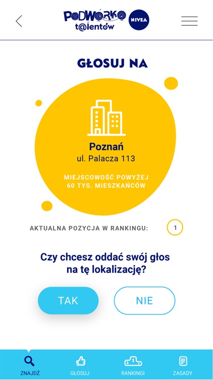 Podwórko Talentów NIVEA 2019