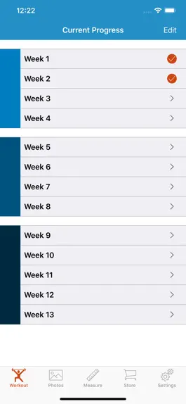 Game screenshot 90 Day Workout Tracker 2 hack