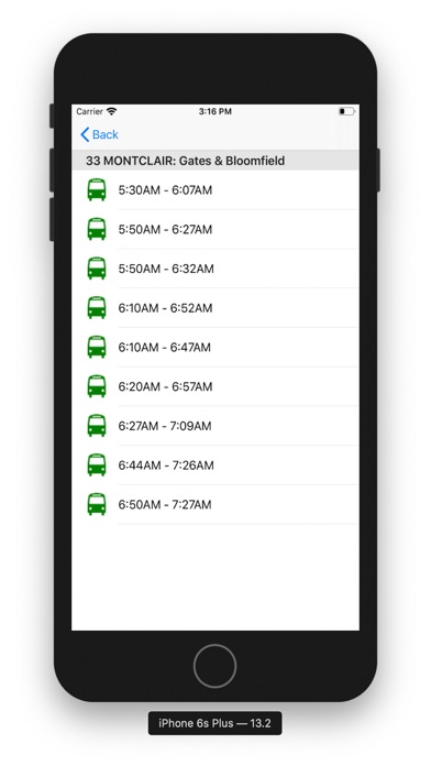 App screenshot