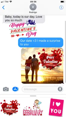 Game screenshot True Love - Valentine Stickers mod apk