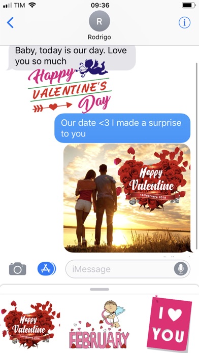 Screenshot #1 pour True Love - Valentine Stickers