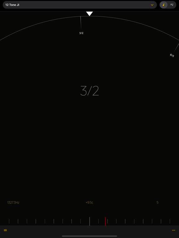 Entonal Tuner iPad screenshot 5 - Music app
