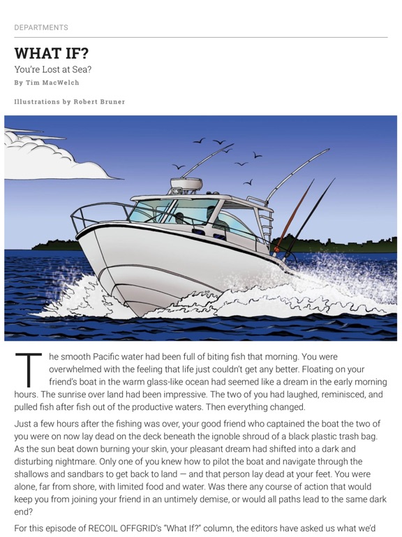 RECOIL OFFGRID Magazine iPad screenshot 5 - Lifestyle app