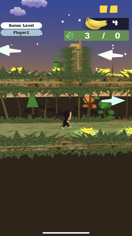 #2. Jungle Rush - Run & Jump Game (iOS) By: ICT Mind Solution