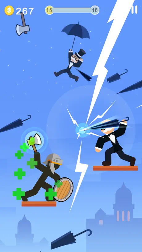 The Warrior - Top stickman