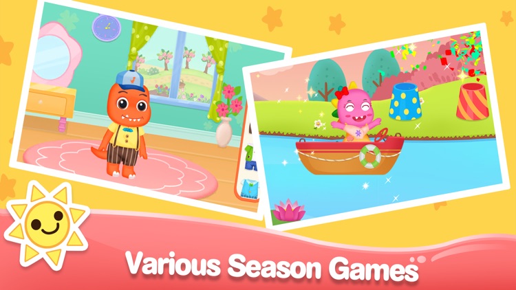 Dinosaur Forest Season Games screenshot-3