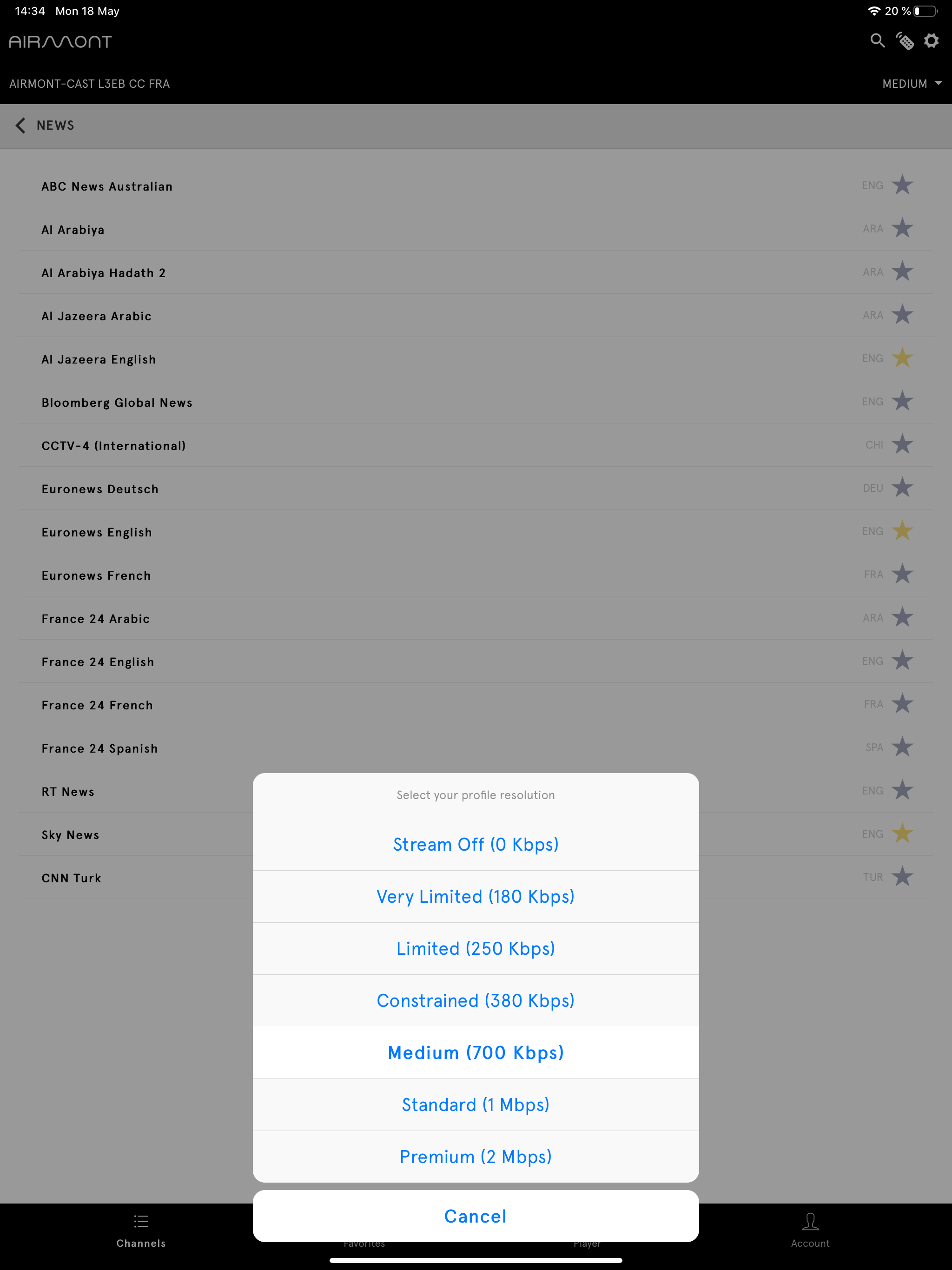Airmont Remote Control screenshot 7