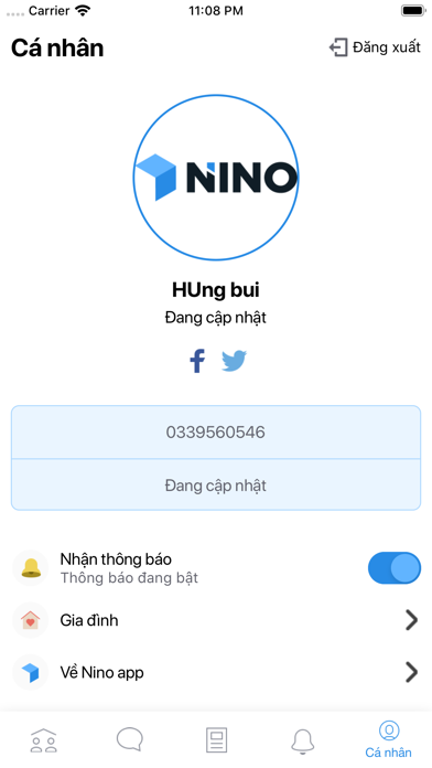 Nino Parent Screenshot