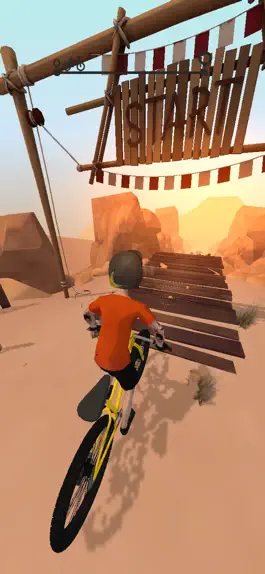 Game screenshot Downhill Biking! apk