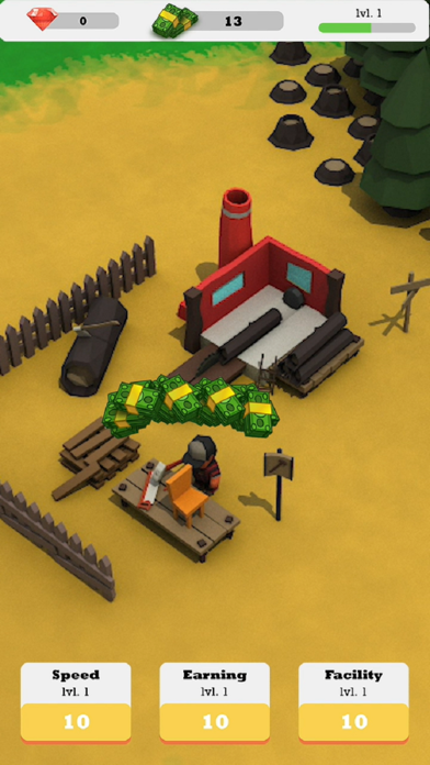 Idle Furniture iPhone screenshot