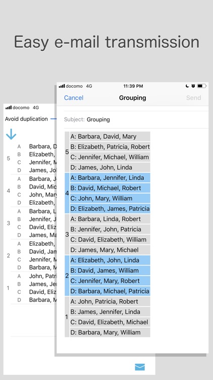 Non-overlapping Grouping Pro