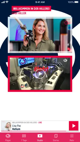 Screenshot von Hitradio Ö3 auf dem iPhone 3