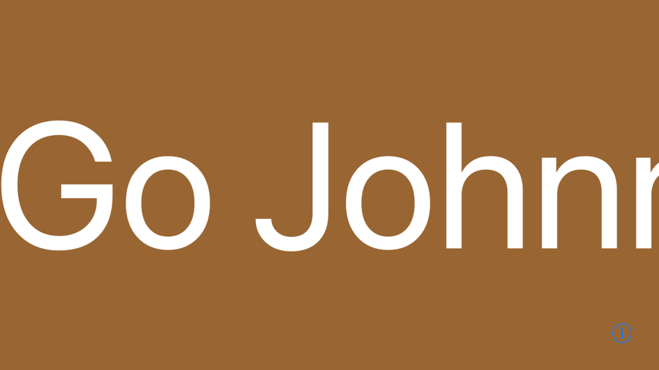 #1. MiniMarquee (iOS) 由: Shu En Chien