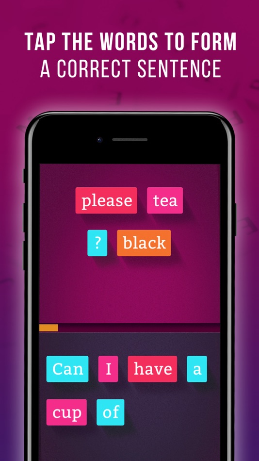 #1. English Sentence Builder Game (iOS) 由: MasterKey Games