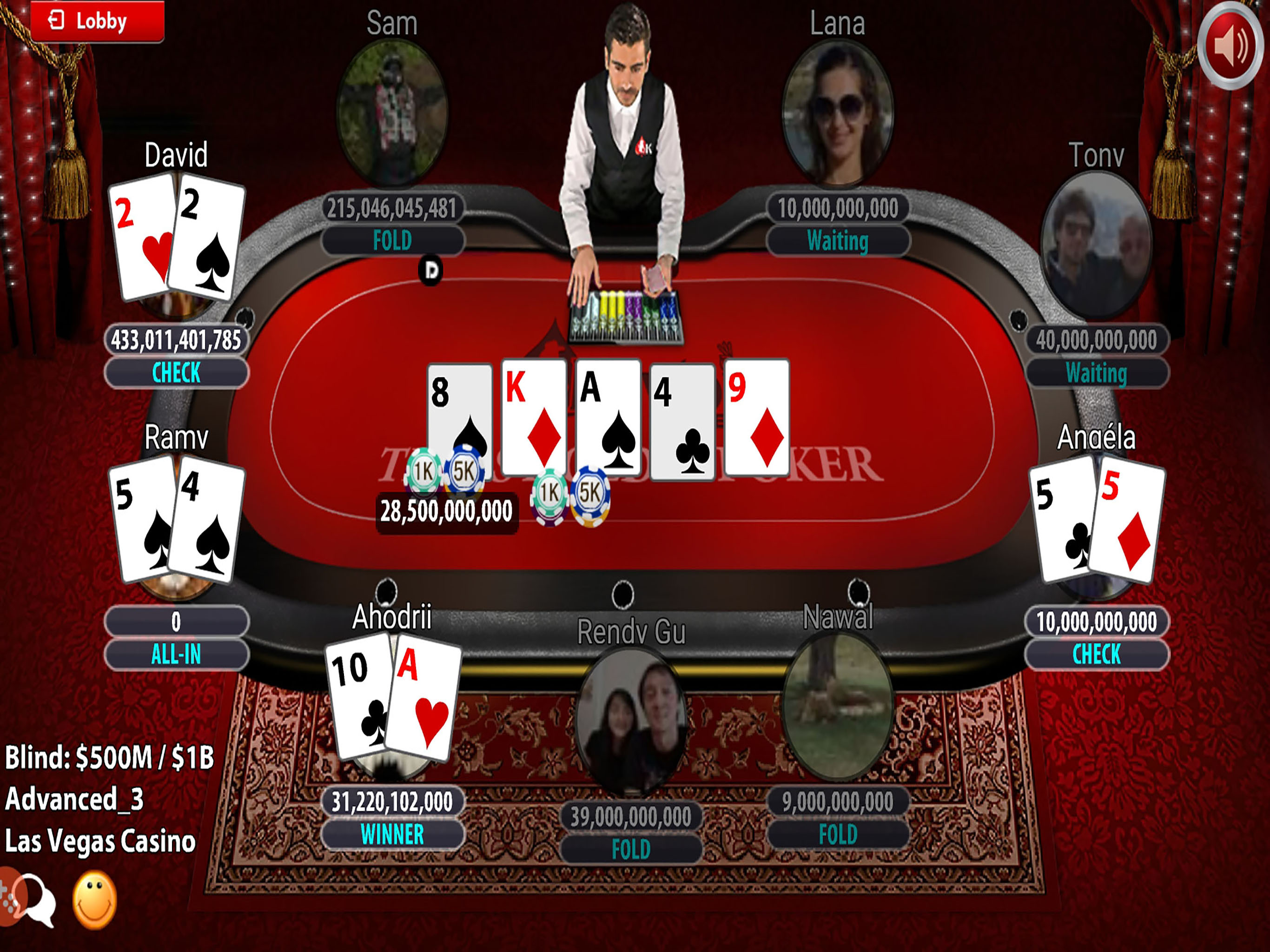 Krytoi Poker Texas Holdem screenshot 11