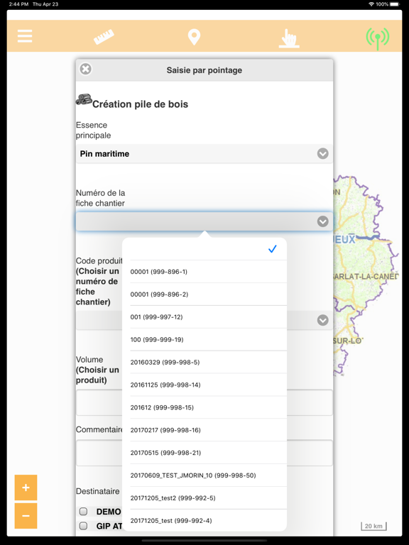 Screenshot #4 pour ForetData