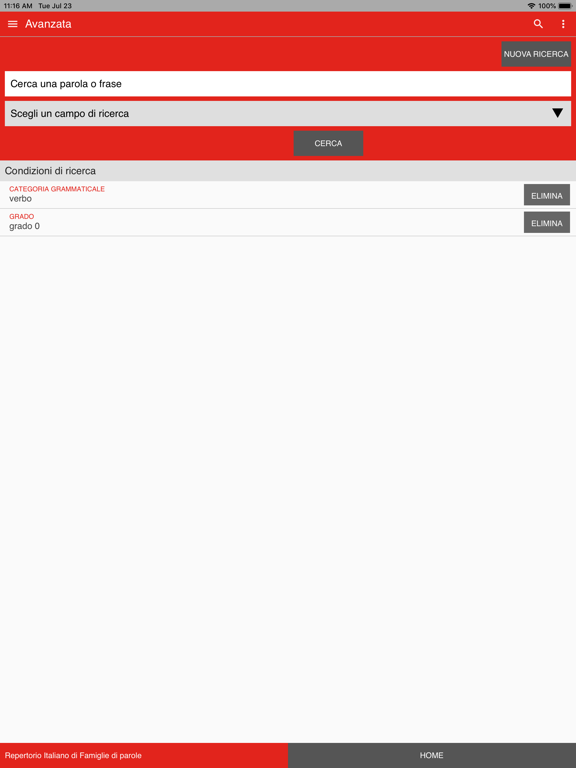 Screenshot #6 pour Repertorio Famiglie di Parole