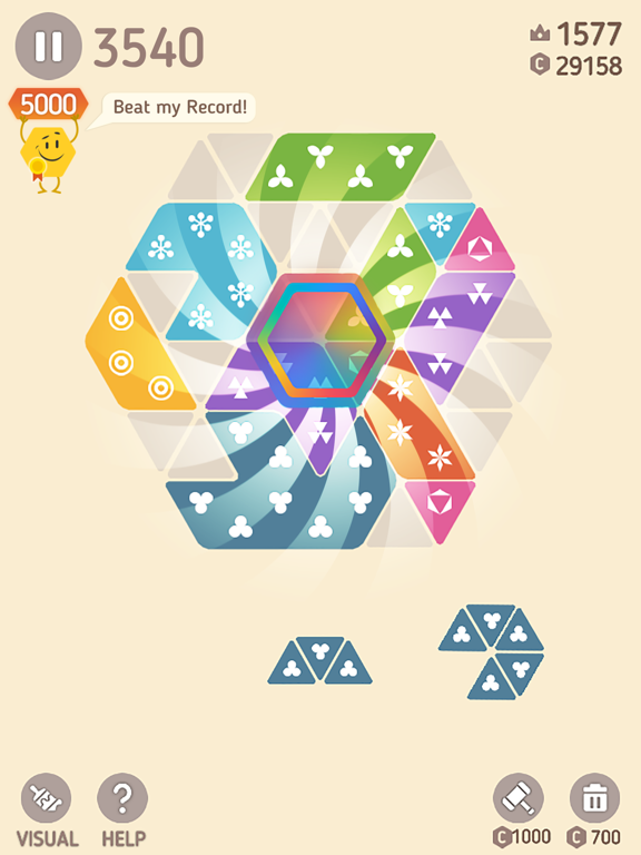 Screenshot #6 pour Make Hexa Puzzle