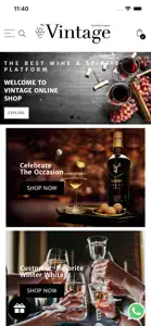 Vintage Wine & Spirits screenshot #1 for iPhone