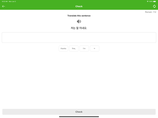 Learn Korean Phrases iPad screenshot