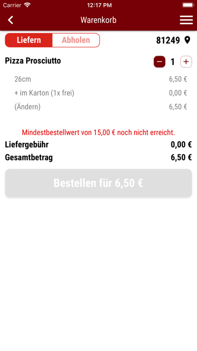 Screenshot #2 pour Pizza Express Puchheim