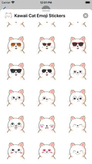 How to cancel & delete cat emoji & stickers - kawaii 4